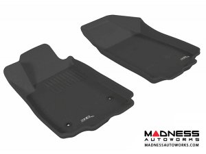 Chevrolet Sonic Sedan/ Hatchback Floor Mats (Set of 2) - Front - Black by 3D MAXpider (2012-2015)